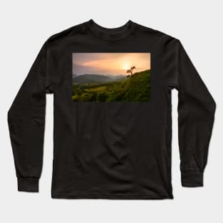 Langdales Summer Sunset Long Sleeve T-Shirt